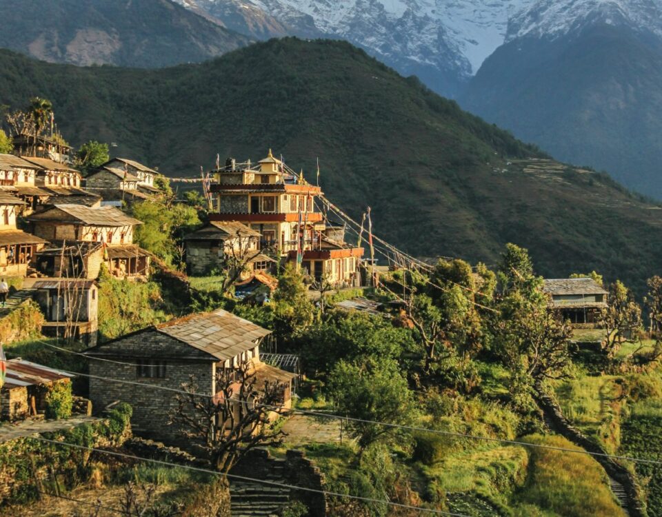 Symbolbild eines nepalesischen Dorfes
