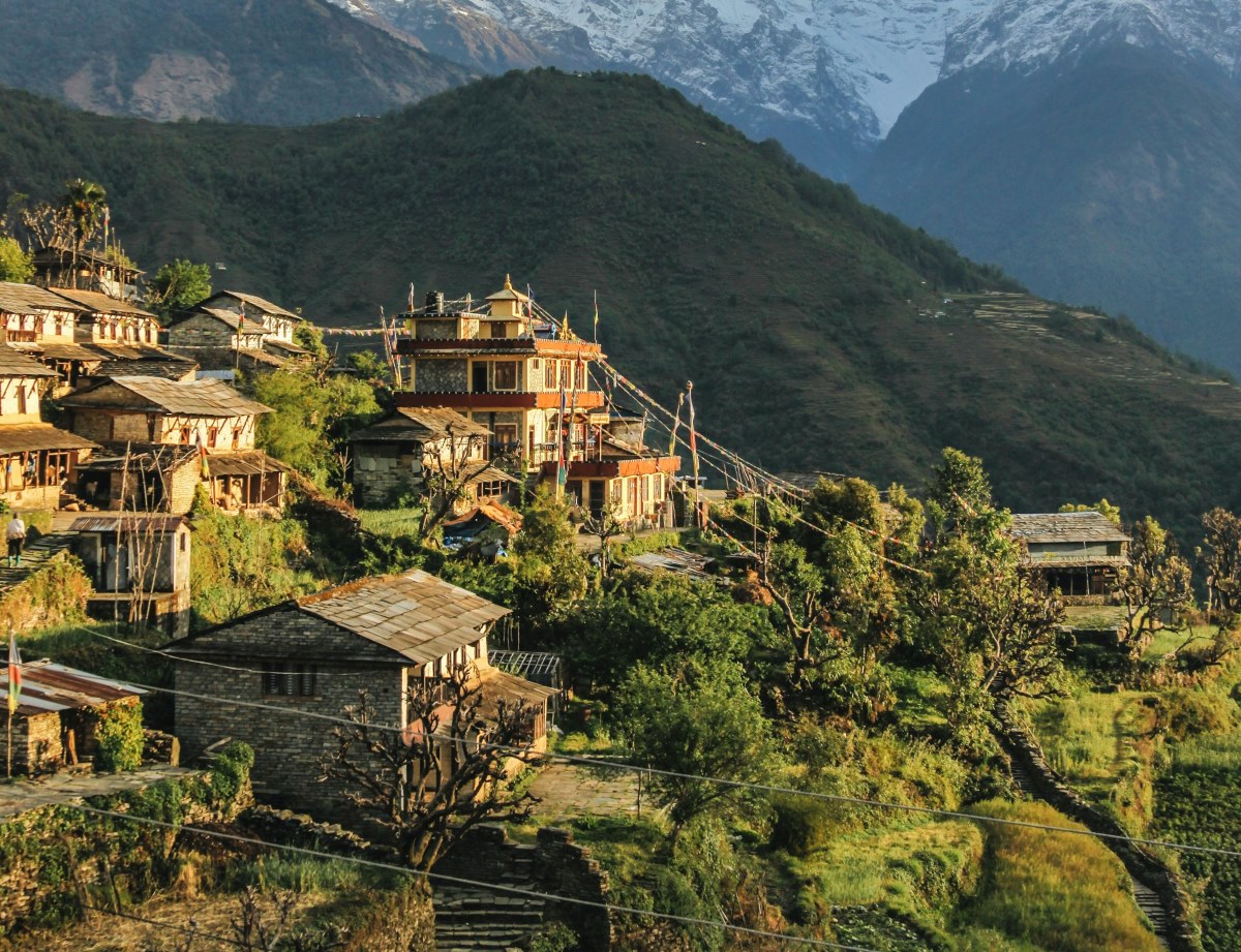 Symbolbild eines nepalesischen Dorfes
